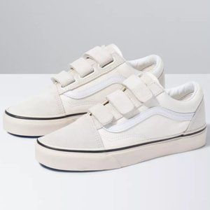 Vans OLD SKOOL V - velcro (marshmallow/turtledove)